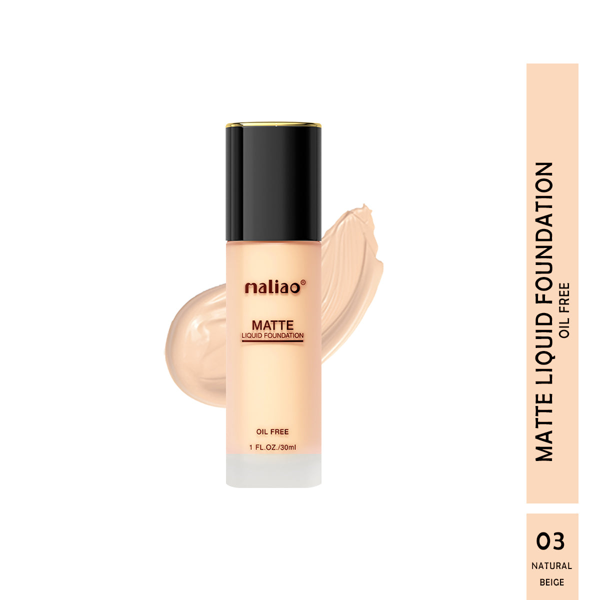Maliao Matte Liquid Foundation Oil-Free - Effortless Perfection for a Shine-Free Finish Face
